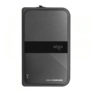 爱国者aigo 无线移动硬盘HD816-500G USB3.0 黑色
