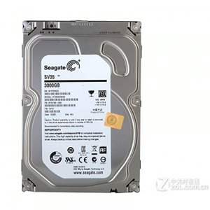 希捷SV35 3TB SATA3（ST3000VX000）监控级3.5寸硬盘