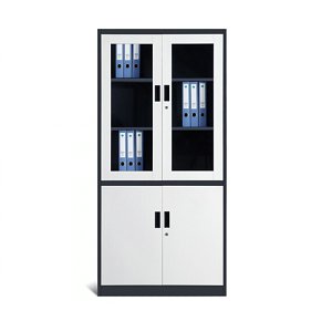 办公家具铁皮柜文件柜资料柜 带锁档案柜矮柜 办公柜 书柜储物柜 拆装结构