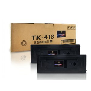 适用京瓷KM1620墨粉KM2020;2050碳粉1560碳粉TK418粉盒1650复印机墨粉筒墨盒 TK-418墨粉盒 单支 大容量