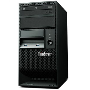 联想（ThinkServer）TS250 塔式服务器 (E3-1225V6/8GB/2x1T SATA 非热插拔/DVD）
