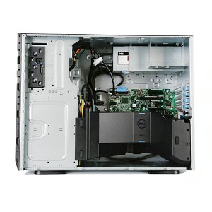 戴尔（DELL）T330丨T340服务器主机小型塔式机箱数据库存储文件共享ERP至强处理器 T330 E3-1220V6四核3.0GHz 8G内存丨1TSATA硬盘2块丨RAID1