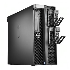 戴尔（DELL）T5820/P5820x图形工作站台式机 塔式服务器电脑主机 W-2123 4核3.6GHz 全新至强 16G/128G固态+1T/P400-2G