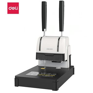 得力（deli）33015 财务凭证装订机 档案打孔机