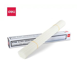 得力（deli）3853 自动财务凭证装订机专用铆管500mm 100支/盒 （适用于得力3880 33888 14601 33480）