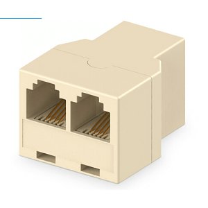 超五类网线连接头 网线延长连接器对接头