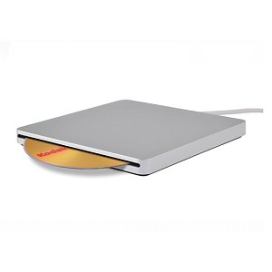 吸入式苹果USB外置蓝光DVD刻录机 apple外接移动光驱 MAC通用型 USB3.0 DVD刻录机【吸入式】