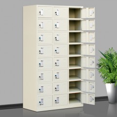 钢制办公家具钢制更衣柜文件柜铁皮柜办公柜子储物多用柜带锁职员工存包柜