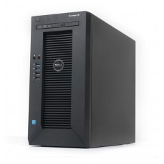 戴尔（DELL）Poweredge T30塔式服务器主机商务办公电脑整机 T30【E3-1225v5 四核】+显示器 8G内存〡2块1TB SATA硬盘