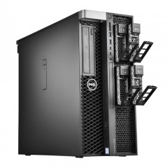 戴尔（DELL）T5820/P5820x图形工作站台式机 塔式服务器电脑主机 W-2123 4核3.6GHz 全新至强 16G/128G固态+1T/P400-2G