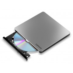 联想（Lenovo）8倍速 铝合金Type-C USB2.0外置光驱 外置DVD刻录机 移动光驱 (Windows/MAC系统/DB85)
