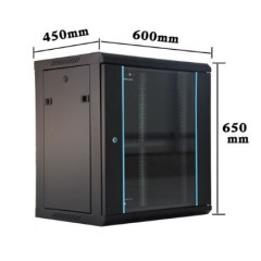 拼装结构小型壁挂机柜12U路由器交换机机柜9U家用机柜6U壁挂墙柜2U设备机柜4U电脑机柜15U机柜 12U豪华款