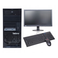 联想（Lenovo） TS250 服务器 塔式服务器 服务器主机 E3-1225v6+19.5显示器 32G内存丨3x2T硬盘丨RAID5