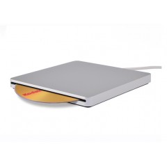 吸入式苹果USB外置蓝光DVD刻录机 apple外接移动光驱 MAC通用型 USB3.0 DVD刻录机【吸入式】
