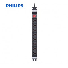 飞利浦（PHILIPS）8位2米PDU机柜电源插座板
